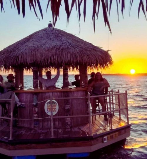 best places to watch a sunset, destin tiki sunset cruise, destin harbor,