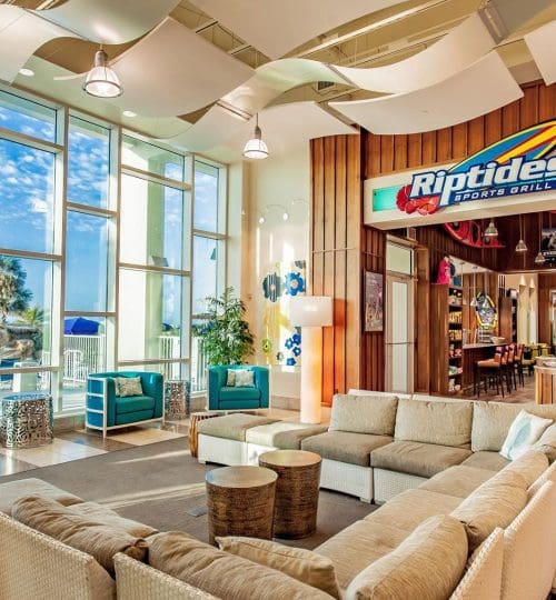 Holiday Inn Resorts, RipTides Sports Grill and Tiki Bar, Pensacola Beach, Beachfront Resorts,